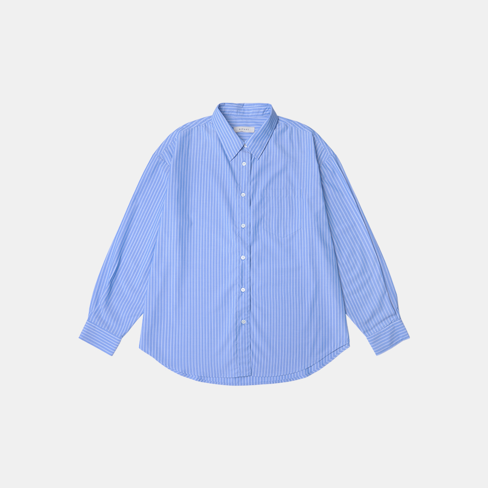 [6/14 예약발송] SITP5150 오버핏 라운지 ST 셔츠_Light blue ST