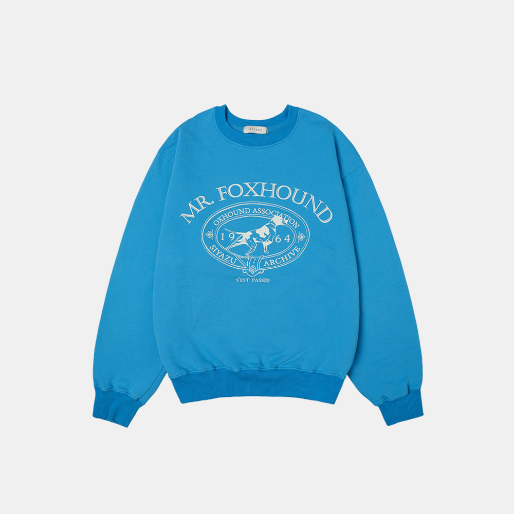 SITP5042 Foxhound Sweat shirt_Bright blue