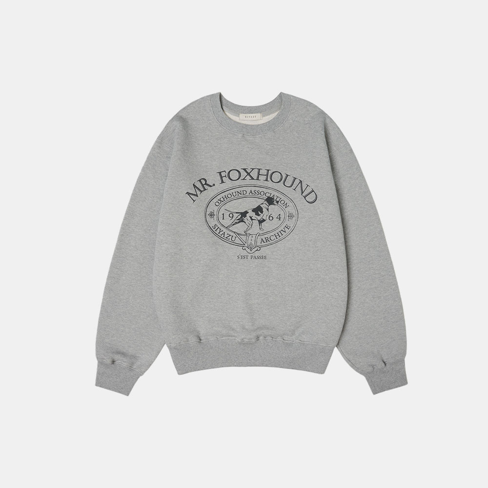 SITP5042 Foxhound Sweat shirt_Melange gray