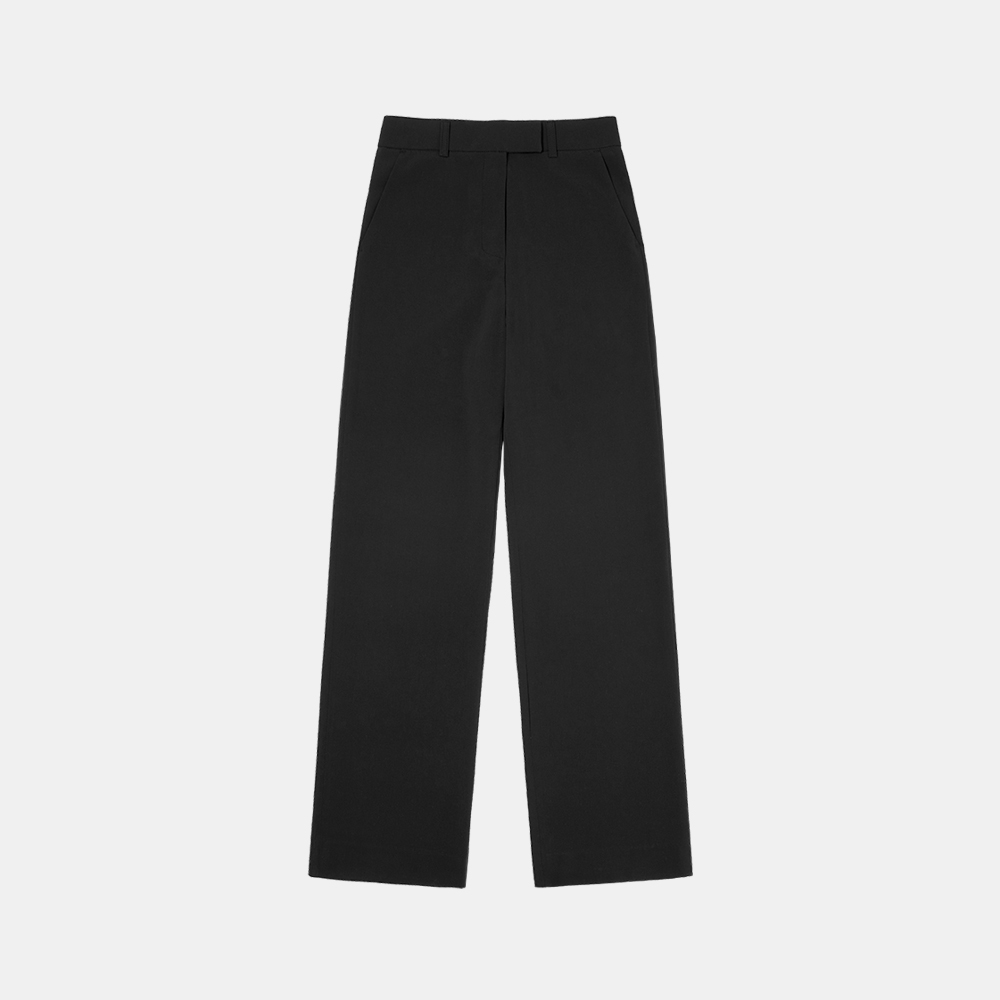 [5/14 예약발송] SIPT7050 signature summer trousers_Black