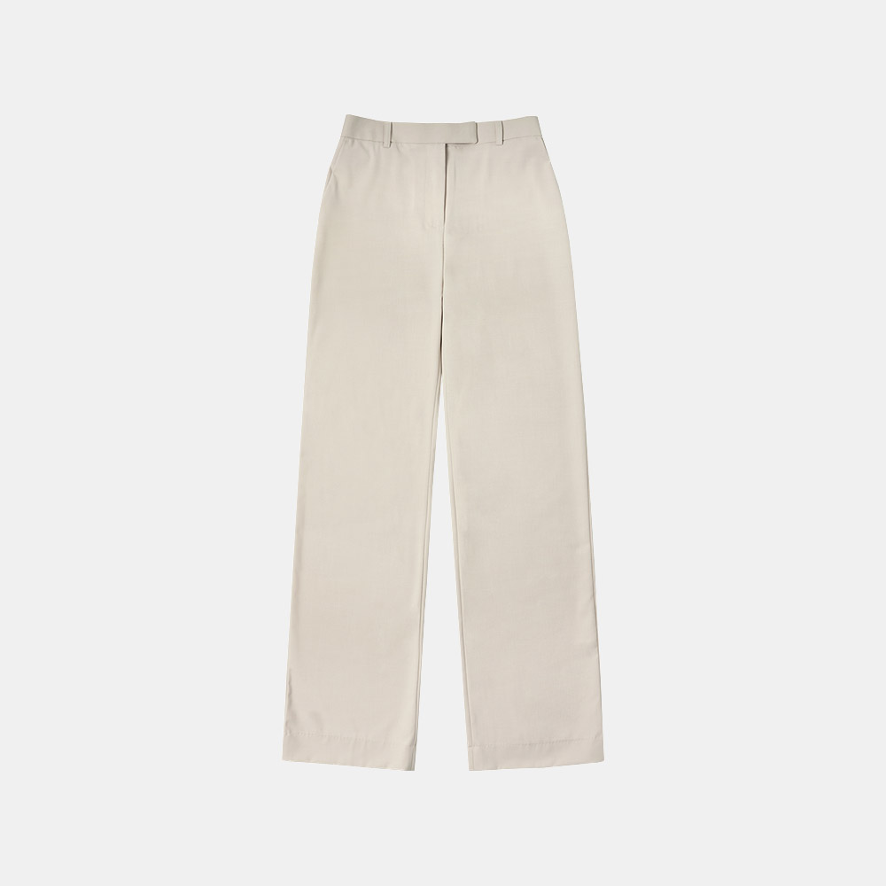 SIPT7048 side banding essential trousers_Beige